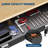 Adjustable Height Workbench with Pegboard, 2200lbs Heavy-Duty Garage Table with Power Strip, Tool Storage for Workshop