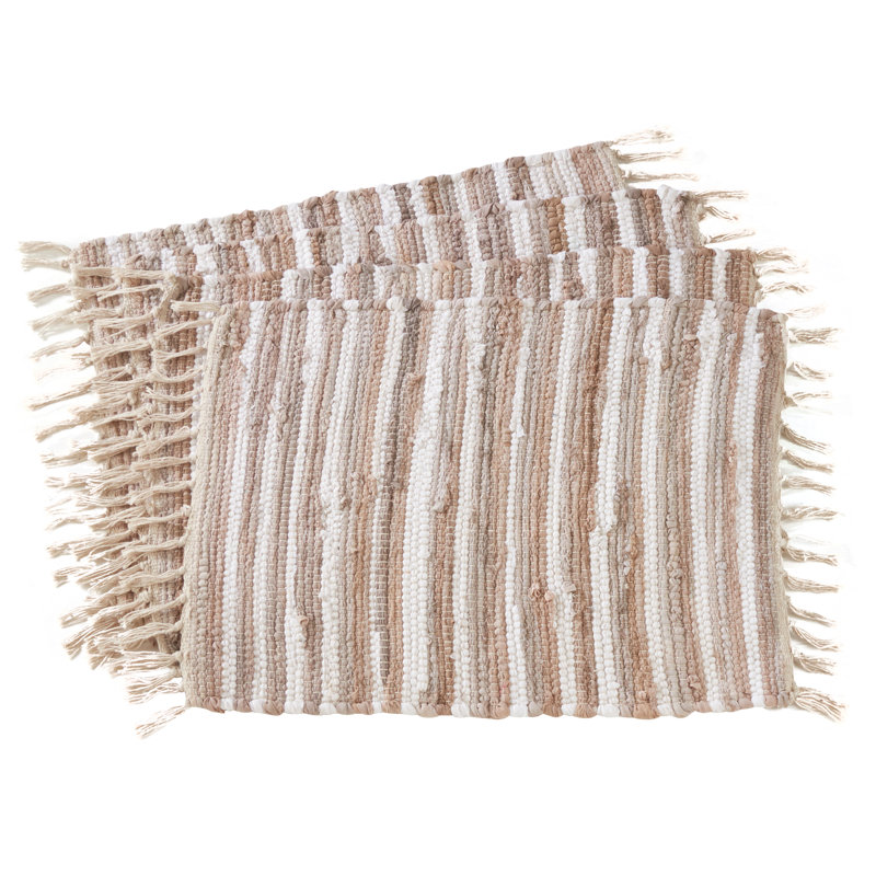 Evesham Cotton Striped Rectangle Placemat