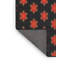 Tapis rouge à motif floral-1947044146