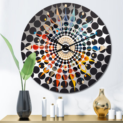 Hammerich - Abstract Geometric Wall Clock