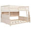 Lit double superposé au-dessus de très grand lit double avec tablettes à DEL et panneau perforé-1260090945-1260167747