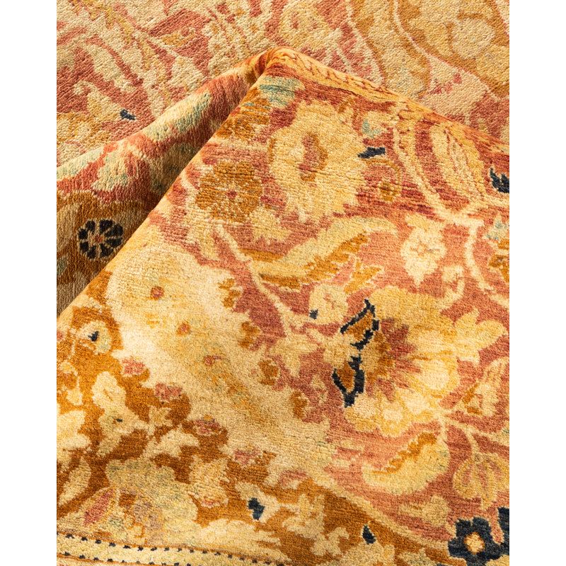 Classic One-of-a-Kind 9' 3" X 12' 1" Hand Knotted Area Rug