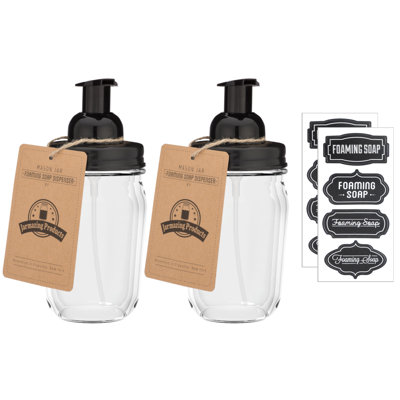 Distributeur de savon moussant Mason jar