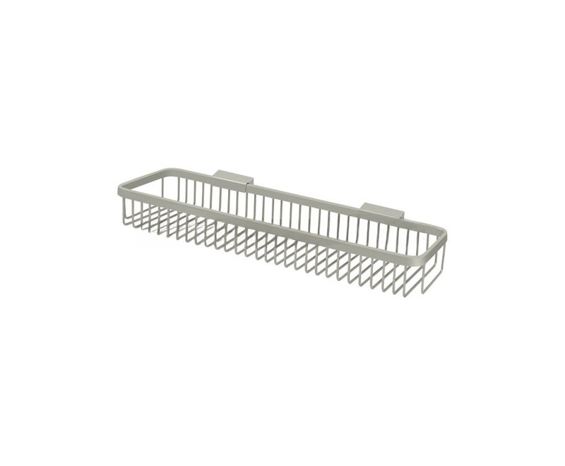 Shower Basket, Brushed Nickel