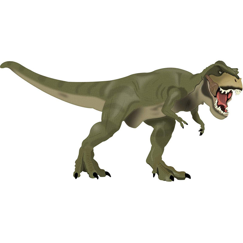 Décalcomanie murale « dinosaure », H 30 po x l 60 po