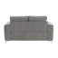 Causeuse en velours gris