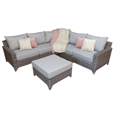 Fredericksen Sectional Sofa Set with Cushions