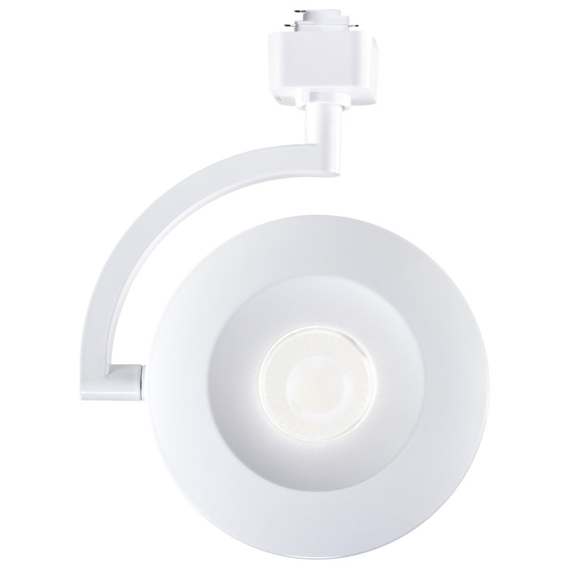 Orb Track, 7.13" H x 5.63" W x 1.3" D, White
