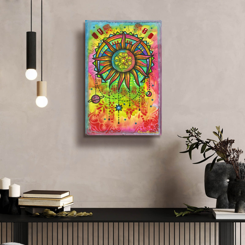 «Cosmic Balance 1» par Dean Russo, H 24 po x l 16 po x P 0,2 po