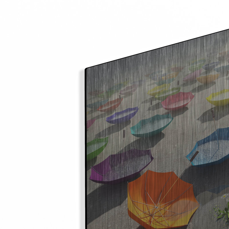 " Downpour " by Cynthia Decker, 12" H x 12" W