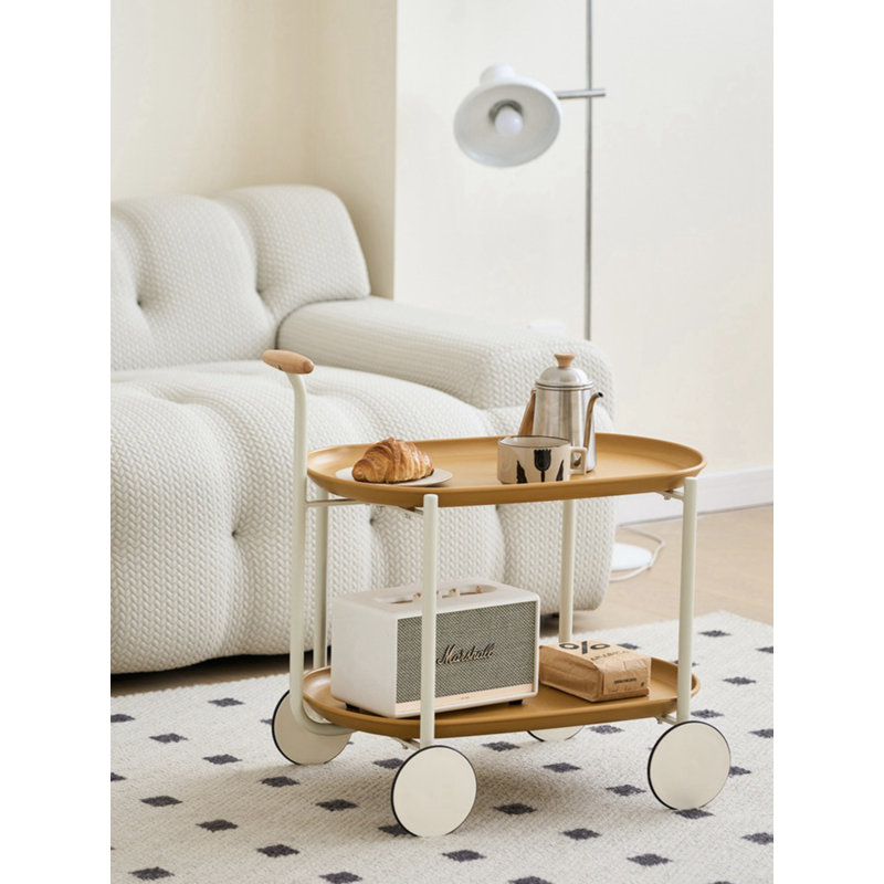 Iron Top End Table, Ginger