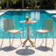 Updike Outdoor 3-Piece Plastic Bistro Dining Set-124928186