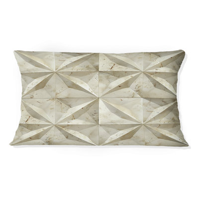 Coussin lombaire ivoire Modern Star II