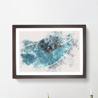 The Record Player Needle - Picture Frame Painting Print
