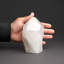 Véritable pointe de quartz transparent poli du Brésil (2,6 lb)