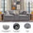 Braintree 3-Piece Sectional With Storage Console-111569922