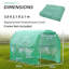 3x2x2m Greenhouse Replacement Cover