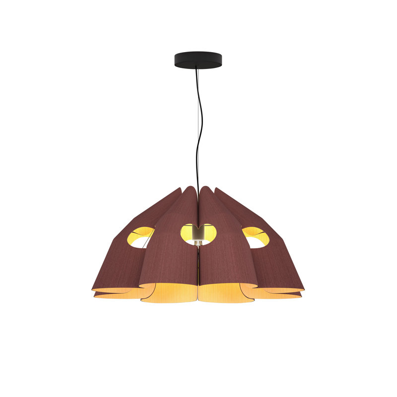  Luminaire suspendu 1 lumière Empire, Violet