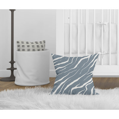 Lush Cracks Throw Pillow