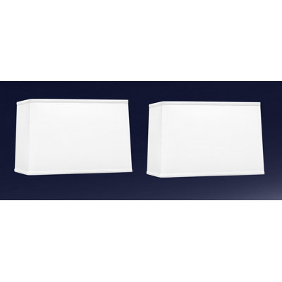 10'' H x 9'' W Linen Rectangle Lamp Shade