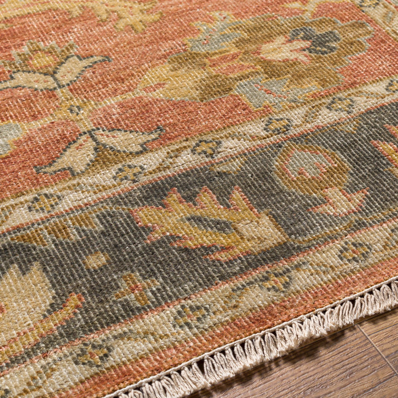 Bernardi Wool Oriental Indoor Rug, Rectangle 3'6" x 5'6"