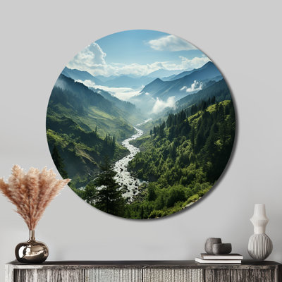 États-Unis, Great Smoky Mountains, paysage I - paysages, art rond en métal