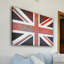 « union jack » par parvez taj,, reproduction d’art sur toile tendue-9118199