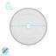 Argon Tableware - White Enamel Dinner Plates - 25.5cm - Set of 6-63342513