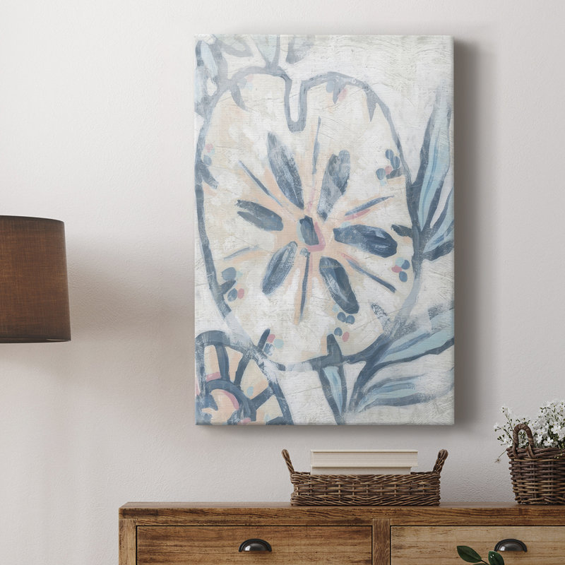 Beach Shell Fresco I - galerie sur mesure, H 18 po x l 12 po