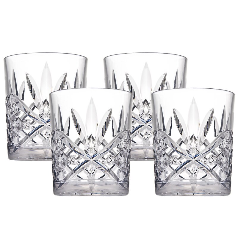 Godinger Silver Art Co Dublin Acrylic Whiskey Glass 11oz & Reviews ...