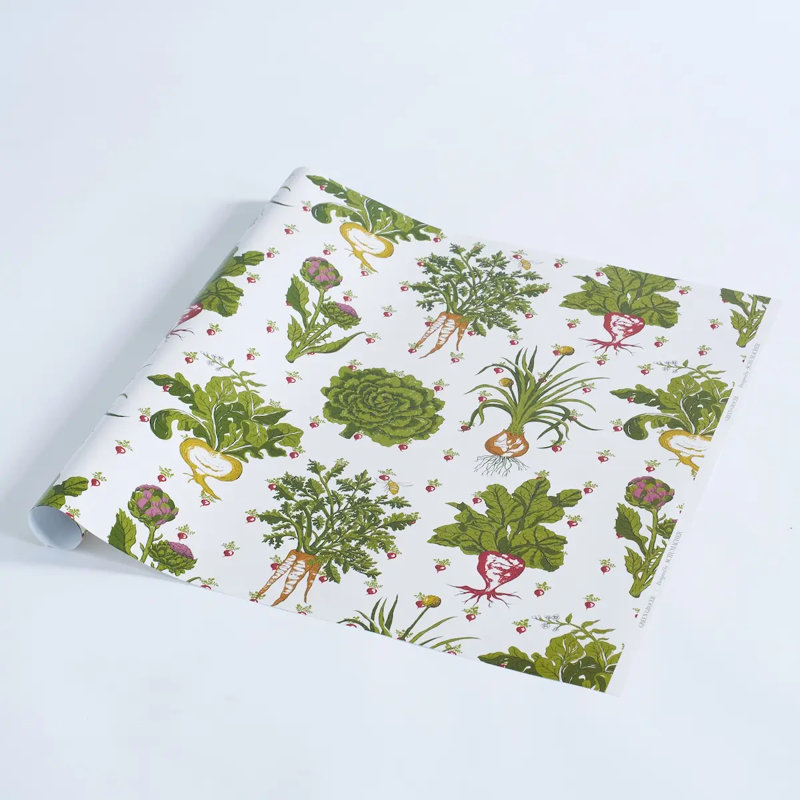 Green Grocer Wrapping Paper