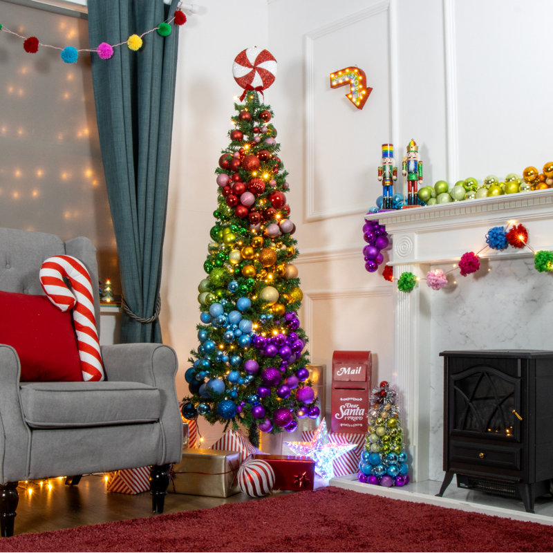 5.91' H Artificial Fir Christmas Tree