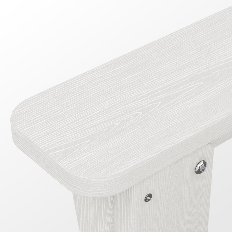 Chaise Adirondack pliante Delman, Blanc