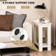 Nanor 60 cm W Bedside Table