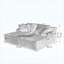 Canapé modulaire modulaire Cloud