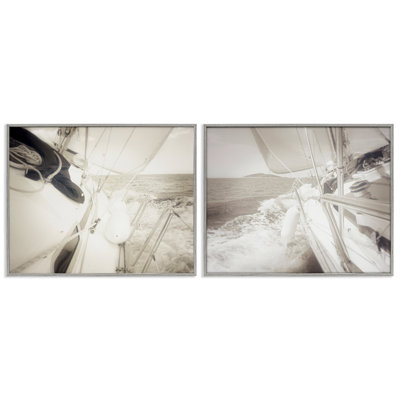  «Sailing Clear Summer Day», ensemble de 2 estampes numériques par Graffi *ee Studios