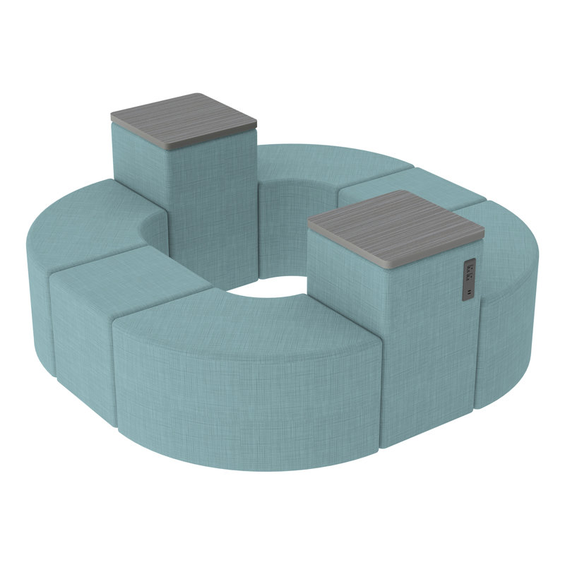 Ensemble de 8 pièces Pro Series Halo Hub de Pro Series - Cosmic Strandz, Bleu ciel / Strandz cosmique