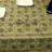 Cotton Vegetable Dye Hand Block Print Floral Tablecloth Rectangle-59295775-59295777