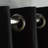 Curtainworks Jarrek Solid Color Semi-Sheer Grommet Single Curtain Panel-24032032-24032027