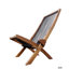 Chaise pliante en bois