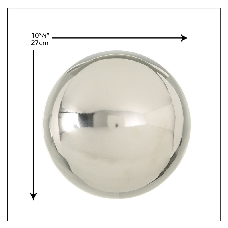 Aman Gazing Ball, H 10,6 po x l 10,6 po x P 10,6 po