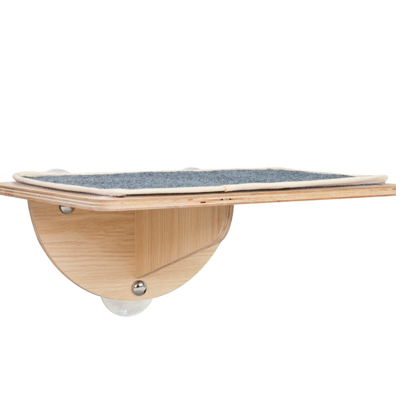 Removable Felt Cat Perch, Enhance Cats' Comfort And Hygiene Window Perch Seat, With Space Feature For Cats