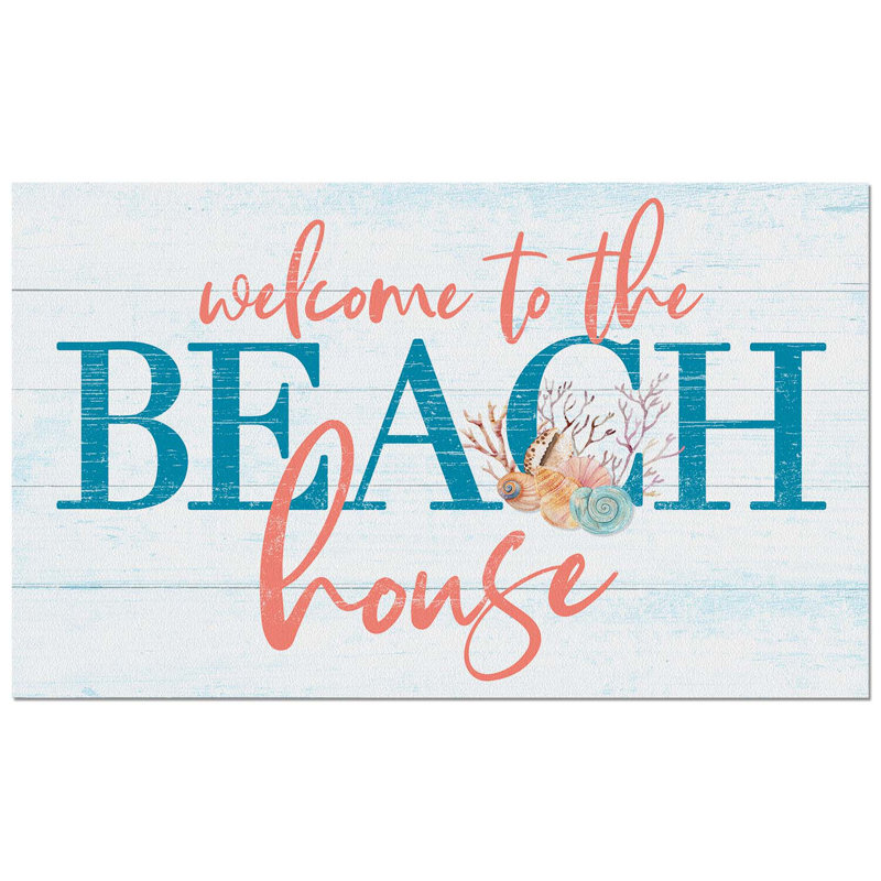 Tapis d'entrée / extérieur Beach House