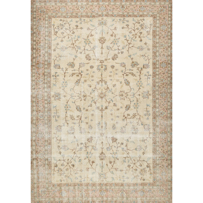 Tapis contemporain gris, Rectangle 5 pi x 7 pi