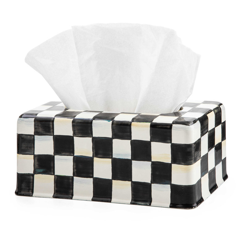 Courtly Check® Standard Tissue Box Cover
