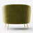 Lucciano Velvet Barrel Chair-1732298466