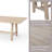 8-person Rectangular Outdoor Wood Dining Set With Cushions-100088118-123338400-123338401