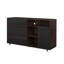 Buffet contemporain de 52 po avec rangement ouvert Yveth-1067132498