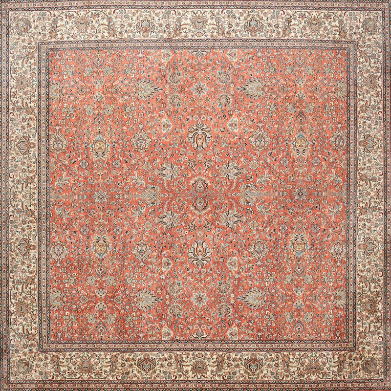 Oriental Indoor Rug, Square 4'