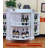 39.76" White Rectangular Solid Wood Wine Racks-2093746328